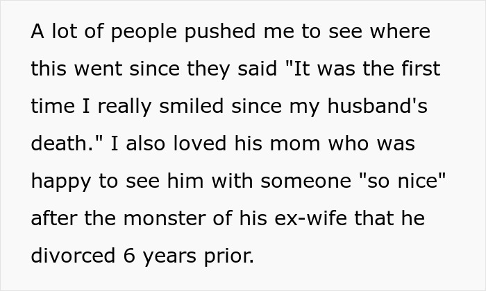 Text discussing emotions about a tattoo related to a late husband. Text discussing emotions about a tattoo related to a late husband.