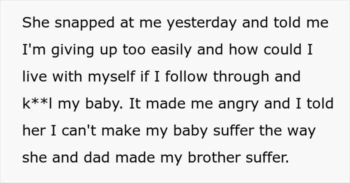 Woman Decides To Terminate Pregnancy So Baby With Fatal Abnormalities Won't Suffer, Mom Is Livid Woman Decides To Terminate Pregnancy So Baby With Fatal Abnormalities Won't Suffer, Mom Is Livid