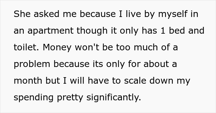Text describing a guy considering how to take care of his autistic cousin in a small apartment for a month. Text describing a guy considering how to take care of his autistic cousin in a small apartment for a month.
