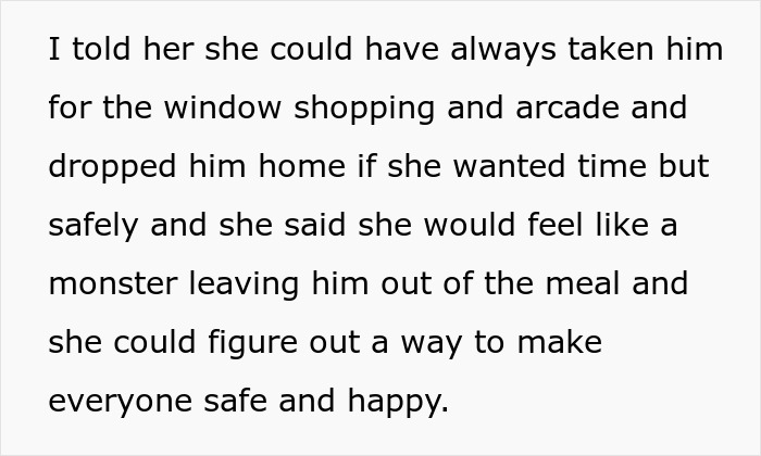 Text on SIL disregarding 7-year-old's allergies, discussing safer ways to spend time together while ensuring child's safety. Text on SIL disregarding 7-year-old's allergies, discussing safer ways to spend time together while ensuring child's safety.