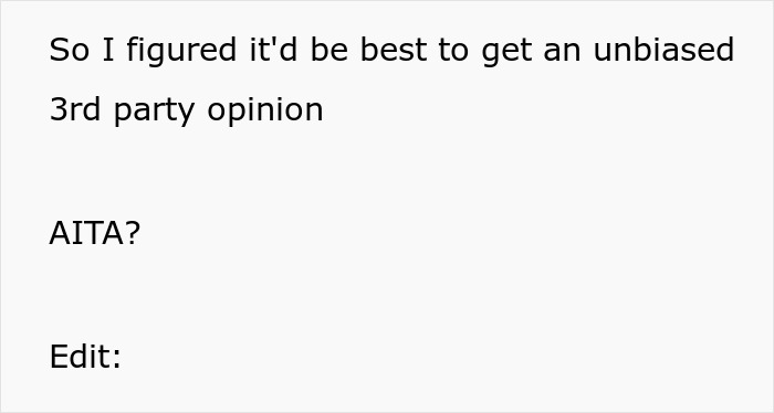 Text about seeking an unbiased opinion after a dad bans son from seeing girlfriend due to slipping grades. Text about seeking an unbiased opinion after a dad bans son from seeing girlfriend due to slipping grades.