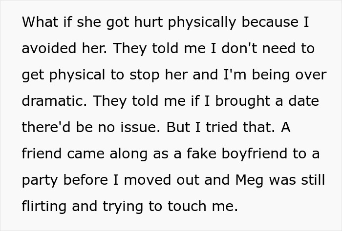Text excerpt describing teen's challenges with unwanted attention from sister's friend. Text excerpt describing teen's challenges with unwanted attention from sister's friend.