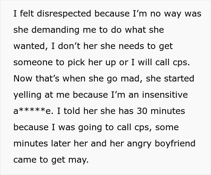 Text conversation where a woman refuses to babysit, leading to an argument over play date expectations. Text conversation where a woman refuses to babysit, leading to an argument over play date expectations.