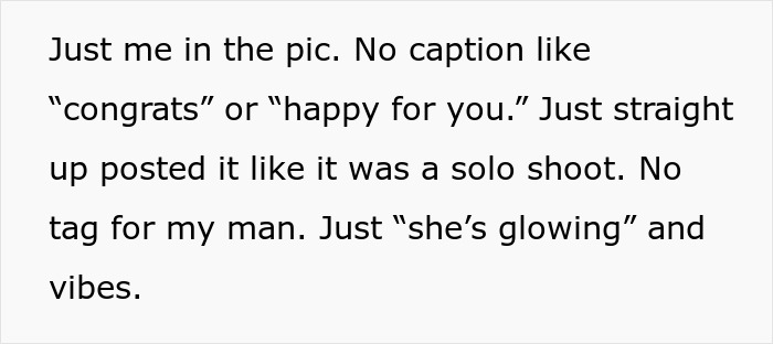 Text expresses frustration about a best friend cropping out a fiancé from an engagement picture on Instagram. Text expresses frustration about a best friend cropping out a fiancé from an engagement picture on Instagram.