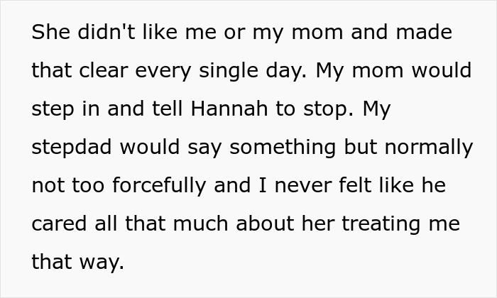 Text discussing the struggles of a teen with a difficult pregnant stepdaughter and family dynamics. Text discussing the struggles of a teen with a difficult pregnant stepdaughter and family dynamics.