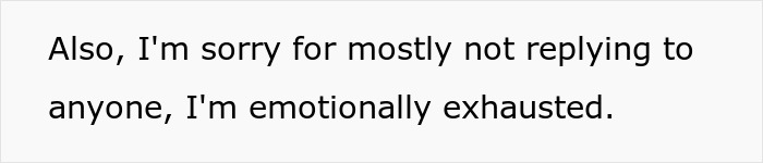 Text showing an apology for not replying due to emotional exhaustion, connected to mom-to-be testing husband’s loyalty. Text showing an apology for not replying due to emotional exhaustion, connected to mom-to-be testing husband’s loyalty.