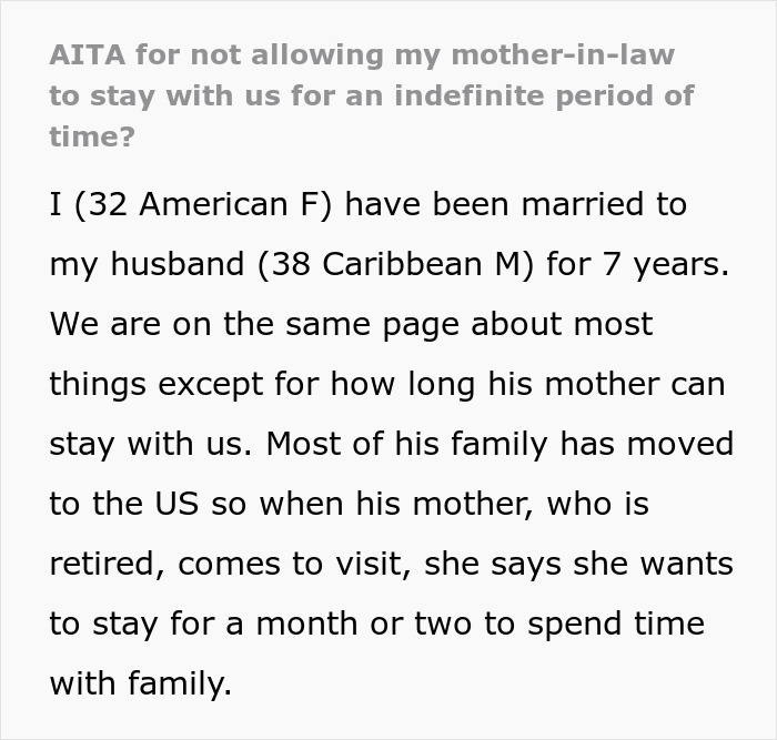 “She’s On Vacation At Everyone Else’s Expense”: Woman Wants MIL Gone, Husband Interferes “She’s On Vacation At Everyone Else’s Expense”: Woman Wants MIL Gone, Husband Interferes