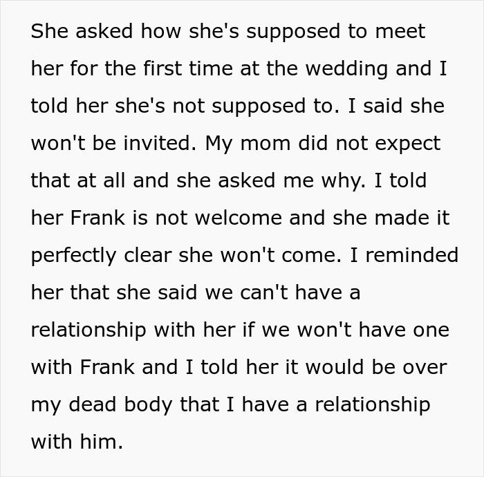 Text exchange discussing a mother's shock over her kids refusing to accept their controlling stepdad. Text exchange discussing a mother's shock over her kids refusing to accept their controlling stepdad.