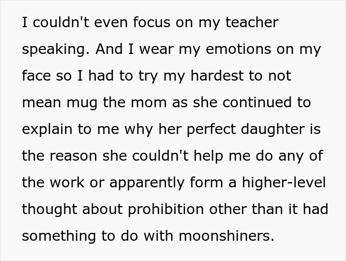 Text block about a mom explaining her 3-year-old's impact on college work and focus issues. Text block about a mom explaining her 3-year-old's impact on college work and focus issues.