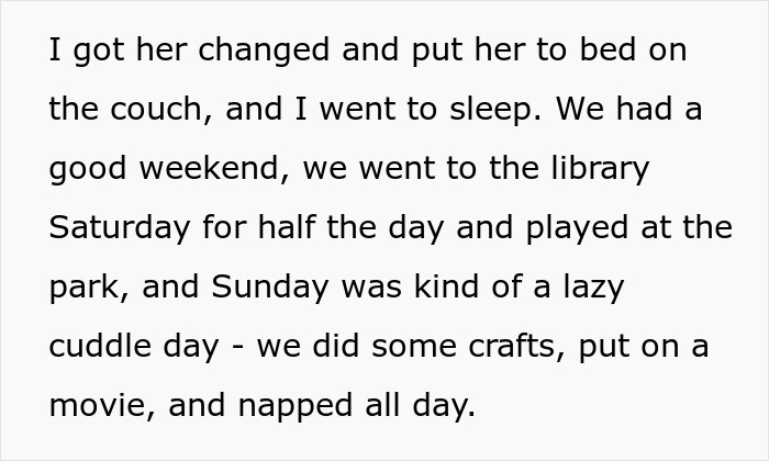 Text about babysitting weekend activities, including library visits and crafts, with a friend's daughter. Text about babysitting weekend activities, including library visits and crafts, with a friend's daughter.