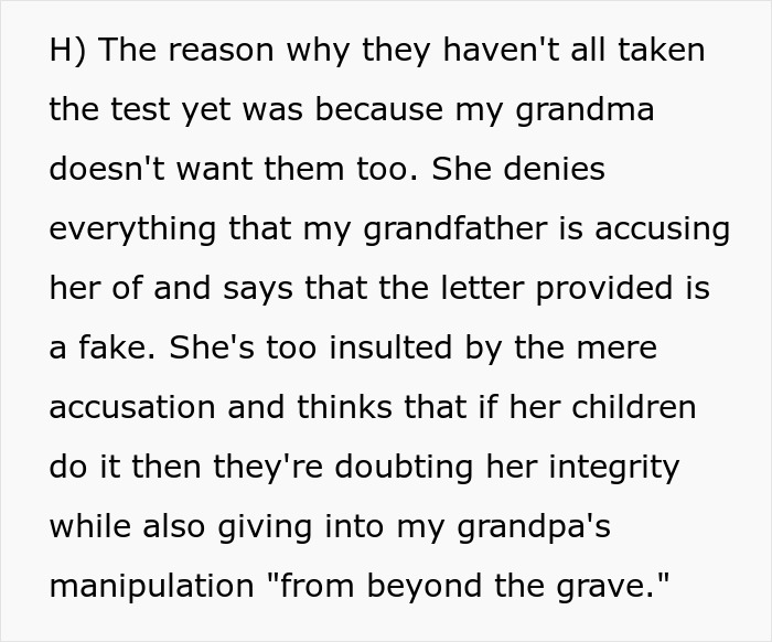 Grandpa reveals secrets in his will, causing family drama over accusations against grandma and children. Grandpa reveals secrets in his will, causing family drama over accusations against grandma and children.
