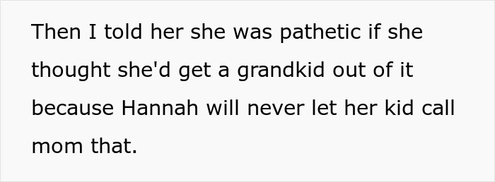 Text on a screen discussing family dynamics and tension over grandchild naming. Text on a screen discussing family dynamics and tension over grandchild naming.