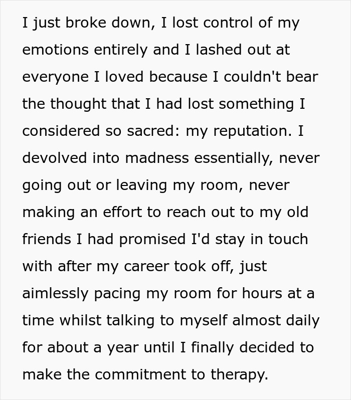 Text from an anonymous celebrity expressing feelings of being tired and disillusioned with life. Text from an anonymous celebrity expressing feelings of being tired and disillusioned with life.