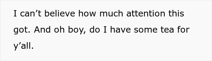 Text expressing surprise at attention a story received, hinting at more details to share. Text expressing surprise at attention a story received, hinting at more details to share.