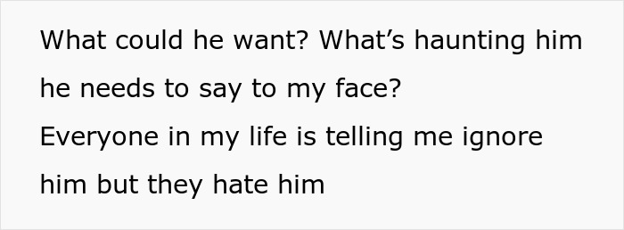 Text about a woman confronting her ex after being dumped, reflecting on advice to ignore him. Text about a woman confronting her ex after being dumped, reflecting on advice to ignore him.