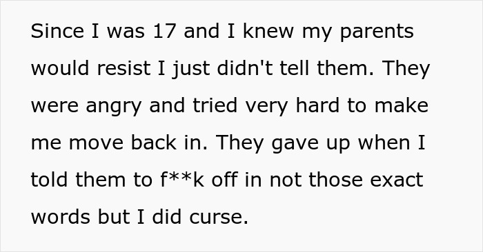 Text describing a teen's defiance against parents after harassment and running away. Text describing a teen's defiance against parents after harassment and running away.