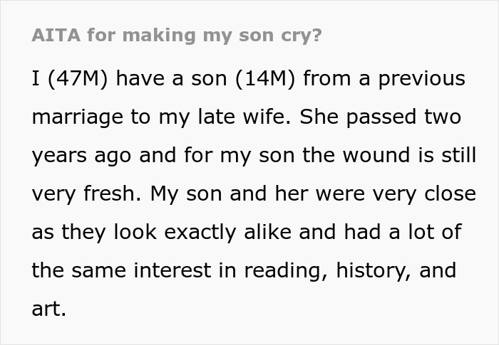 14YO Thinks Stepmom Purposely Rejected His Only B-Day Wish, Dad Yells At Him Until He Cries 14YO Thinks Stepmom Purposely Rejected His Only B-Day Wish, Dad Yells At Him Until He Cries
