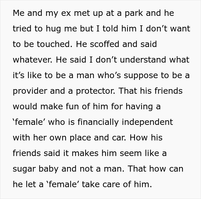 Text exchange revealing a partner's intentions against his fiancée, who exposed him to his family. Text exchange revealing a partner's intentions against his fiancée, who exposed him to his family.