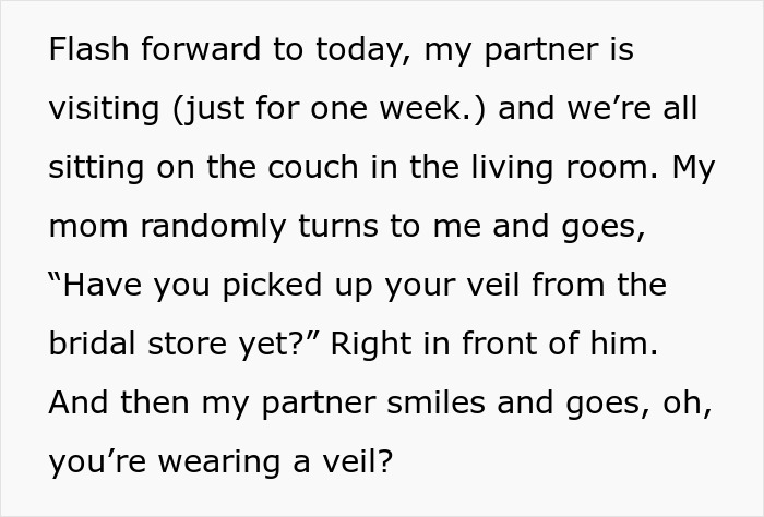 Bride’s joy turns into drama as parents treat wedding secrets like gossip, ruining special moments before the big day. Bride’s joy turns into drama as parents treat wedding secrets like gossip, ruining special moments before the big day.