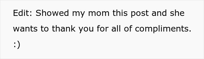 Text thanking readers for compliments on a post. Text thanking readers for compliments on a post.