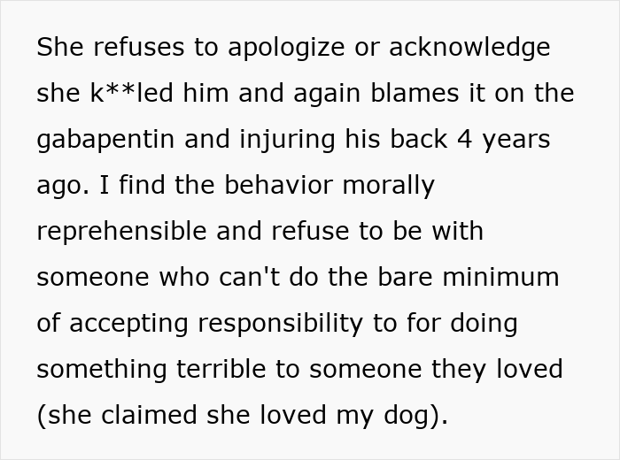 Text excerpt about weighted blanket incident involving dog with injured back. Text excerpt about weighted blanket incident involving dog with injured back.