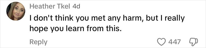 Comment on teacher's daycare controversy with 447 likes. Comment on teacher's daycare controversy with 447 likes.