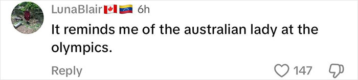 Comment about Katy Perry’s tour debut comparing it to an Olympic moment, with 147 likes. Comment about Katy Perry’s tour debut comparing it to an Olympic moment, with 147 likes.