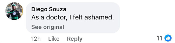 Comment from a doctor expressing shame regarding medical students accused of mocking a transplant patient. Comment from a doctor expressing shame regarding medical students accused of mocking a transplant patient.