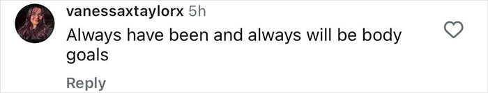 Comment praising Demi Lovato's body as goals amid Ozempic accusations. Comment praising Demi Lovato's body as goals amid Ozempic accusations.