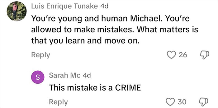Social media comments discussing teacher backlash over recorded content at daycare. Social media comments discussing teacher backlash over recorded content at daycare.