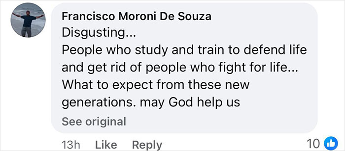 Comment criticizing medical students accused of mocking a woman who had four transplants. Comment criticizing medical students accused of mocking a woman who had four transplants.