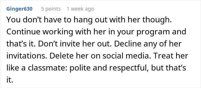 Text comment on a post about friend requests to change birthday plans for a diet, then eating everything restricted. Text comment on a post about friend requests to change birthday plans for a diet, then eating everything restricted.