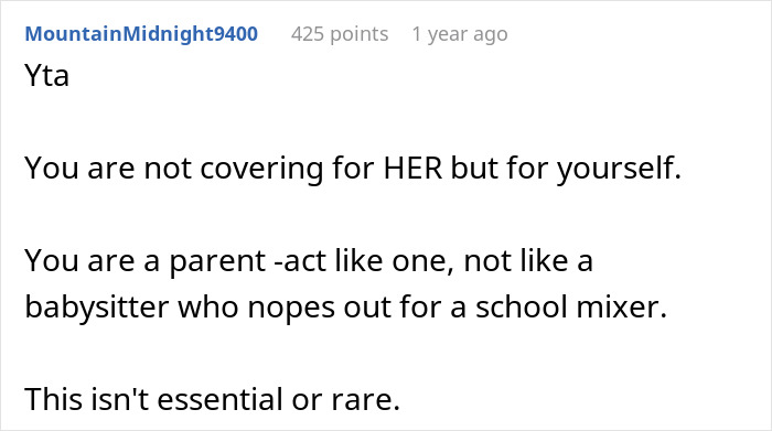 Man Refuses To Watch Daughter On Wife’s Night Out: “A Form Of Punishment” Man Refuses To Watch Daughter On Wife’s Night Out: “A Form Of Punishment”