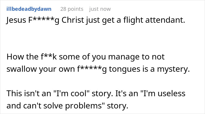 Text exchange discussing window seat swap frustration on a flight. Text exchange discussing window seat swap frustration on a flight.