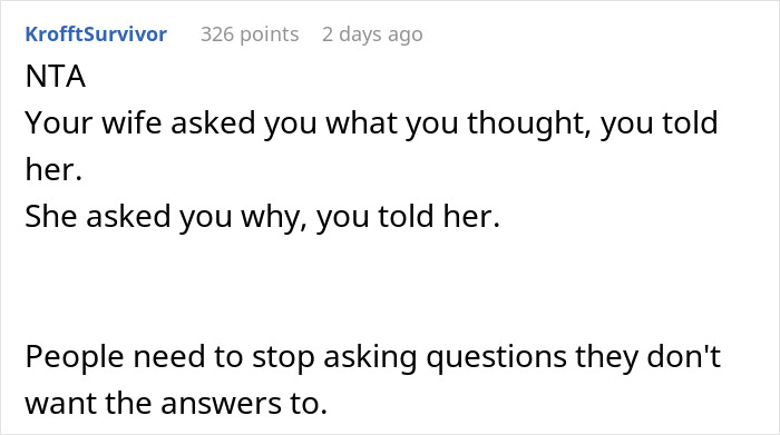 Comment discussing a guy using statistics to predict a pregnant friend's baby gender, causing his wife to be upset. Comment discussing a guy using statistics to predict a pregnant friend's baby gender, causing his wife to be upset.