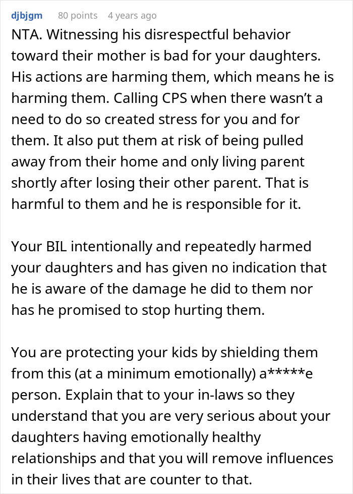 Text exchange about a woman's brother-in-law calling CPS without reason, causing family stress. Text exchange about a woman's brother-in-law calling CPS without reason, causing family stress.