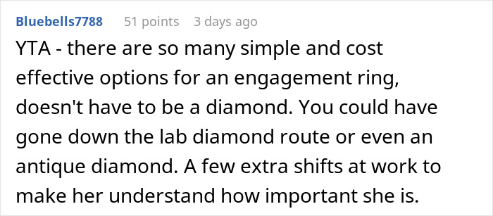 Guy Thinks GF's Money Is His Money, Asks Her To Buy Her Own Engagement Ring, She's Furious Guy Thinks GF's Money Is His Money, Asks Her To Buy Her Own Engagement Ring, She's Furious