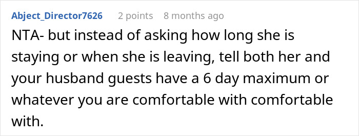 “She’s On Vacation At Everyone Else’s Expense”: Woman Wants MIL Gone, Husband Interferes “She’s On Vacation At Everyone Else’s Expense”: Woman Wants MIL Gone, Husband Interferes