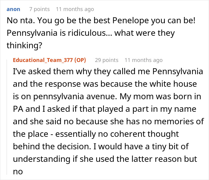 Reddit thread discussing name change reasons and the decision behind it. Reddit thread discussing name change reasons and the decision behind it.