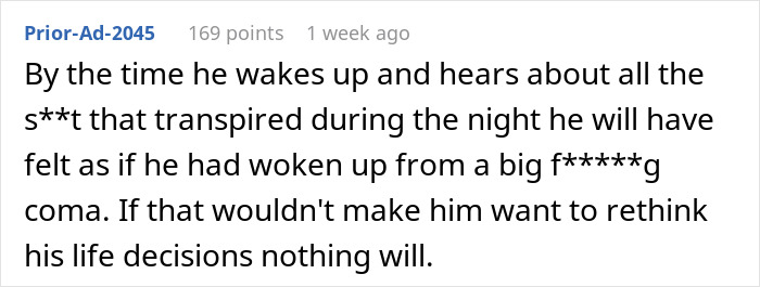 Comment discussing consequences of revealing phone secrets in ER situation. Comment discussing consequences of revealing phone secrets in ER situation.