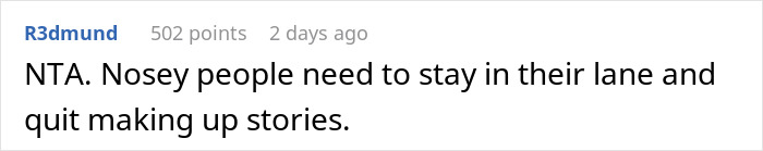 Screenshot of an online comment discussing drama involving an aunt and niece refusing to babysit kids. Screenshot of an online comment discussing drama involving an aunt and niece refusing to babysit kids.