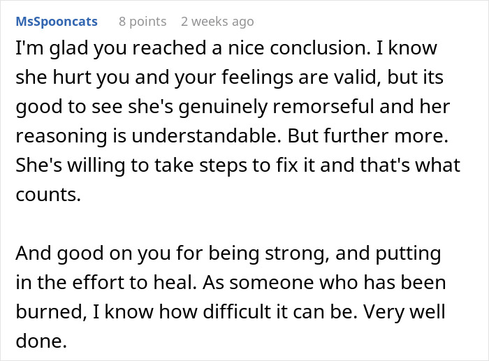 Reddit comment about someone considering divorce after a wife’s drunken incident and showing remorse. Reddit comment about someone considering divorce after a wife’s drunken incident and showing remorse.