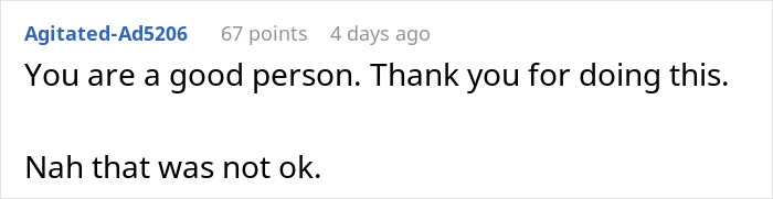 Reddit comment with mixed reactions to a good deed turned charity event. Reddit comment with mixed reactions to a good deed turned charity event.