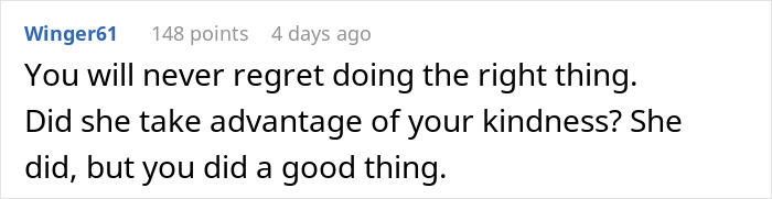 Comment exchange about kindness linked to an accidental charity event. Comment exchange about kindness linked to an accidental charity event.