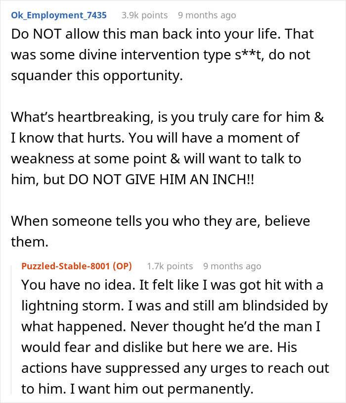 Text exchange about a 10-year partner who plotted against fiancée, with comments on trusting actions and cutting ties. Text exchange about a 10-year partner who plotted against fiancée, with comments on trusting actions and cutting ties.