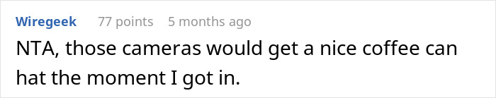 Reddit comment on vacation house security cameras and privacy. Reddit comment on vacation house security cameras and privacy.