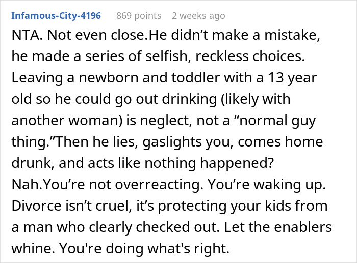 Wife Considers Divorce After Coming Home To 3 Kids Left Alone And Hubby Nowhere To Be Found Wife Considers Divorce After Coming Home To 3 Kids Left Alone And Hubby Nowhere To Be Found