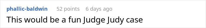 Reddit comment about a student's laptop situation being suitable for Judge Judy. Reddit comment about a student's laptop situation being suitable for Judge Judy.