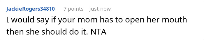 Comment on babysitting stress, suggesting mom should help instead. Comment on babysitting stress, suggesting mom should help instead.
