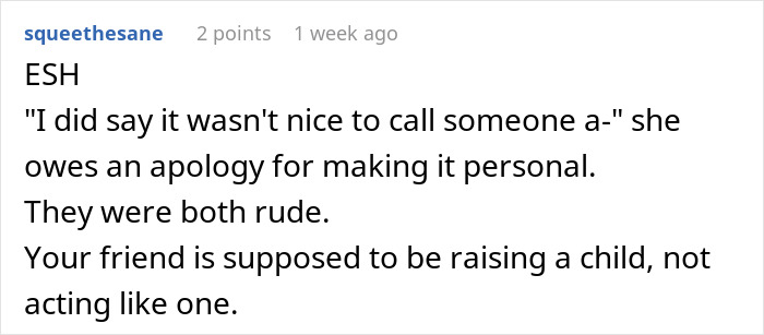 Comment discussing teen’s rude behavior towards friend’s mom, mentioning inappropriate remarks and need for apologies. Comment discussing teen’s rude behavior towards friend’s mom, mentioning inappropriate remarks and need for apologies.
